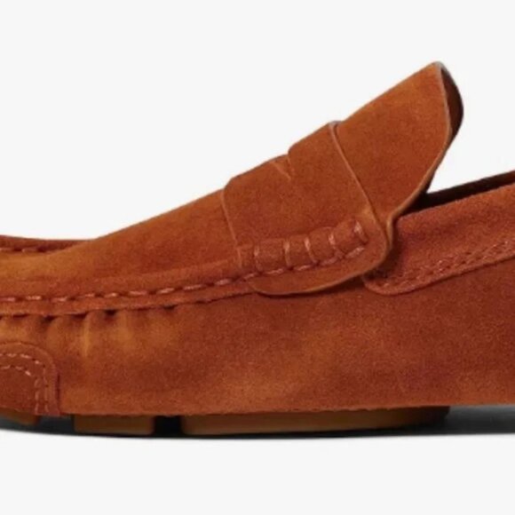 Gentle Souls Mateo Driver Penny Loafer Luggage 9.5 main image 7